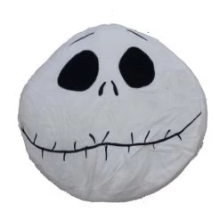 Disney Halloween Decoration - Fluffy Jack Skellington Pillow - 19''