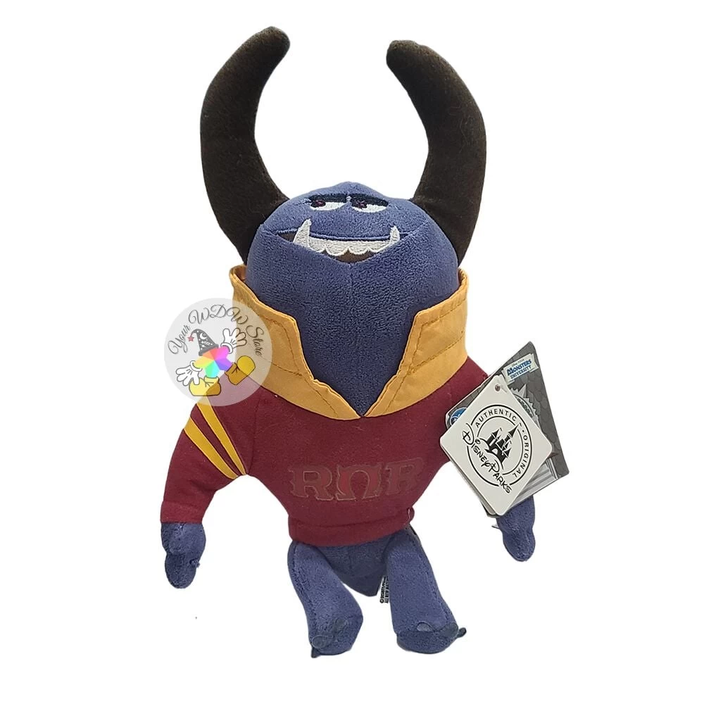 Disney Plush - Monsters University Johnny RnR Fraternity - 10'' 2 Disney Plush - Monsters University Johnny RnR Fraternity - 10'' - Image 2
