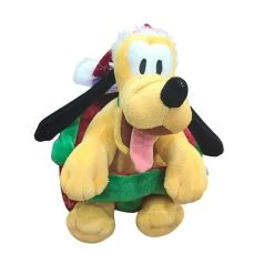 Disney Plush - Christmas Holiday Pluto - 7'' Snowflake Hat