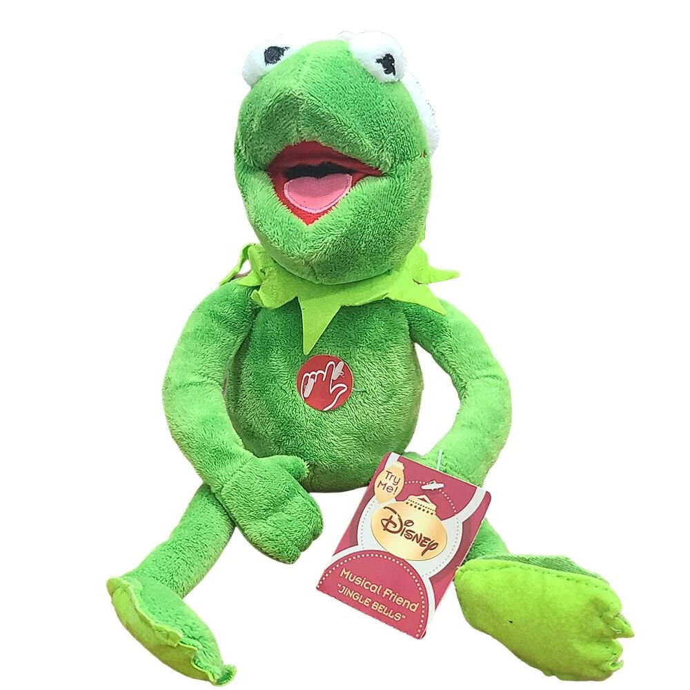 Disney Plush - Christmas Holiday Muppets Kermit - Musical 1 Disney Plush - Christmas Holiday Muppets Kermit - Musical