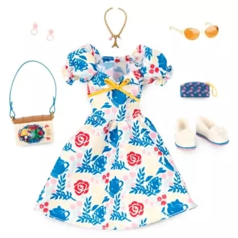 Disney Doll Outfit - Ily 4EVER - Belle Floral Dress 1 Disney Doll Outfit - Ily 4EVER - Belle Floral Dress