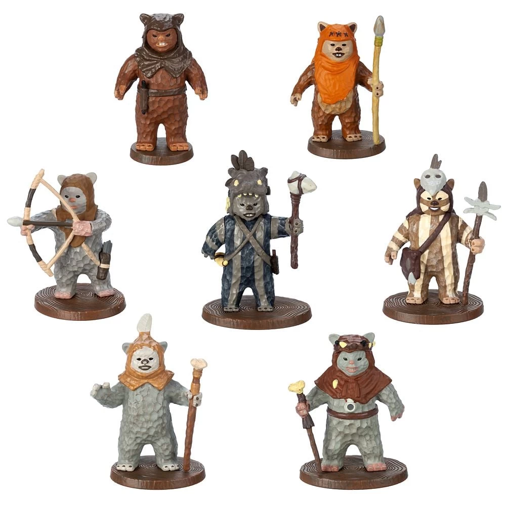 Disney Deluxe Figure Playset - Star Wars - Ewoks 40th Anniversary 1 Disney Deluxe Figure Playset - Star Wars - Ewoks 40th Anniversary