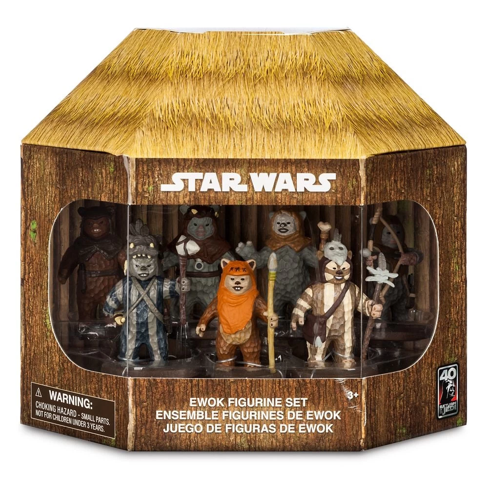 Disney Deluxe Figure Playset - Star Wars - Ewoks 40th Anniversary 3 Disney Deluxe Figure Playset - Star Wars - Ewoks 40th Anniversary - Image 3