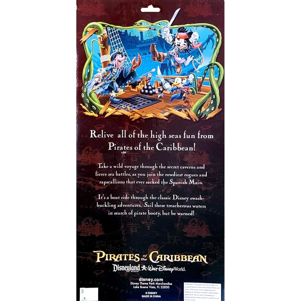 Disney Costume Accessory Set - Pirates Of The Caribbean - Captain Mickey Mouse 2 Disney Costume Accessory Set - Pirates Of The Caribbean - Captain Mickey Mouse - Image 2
