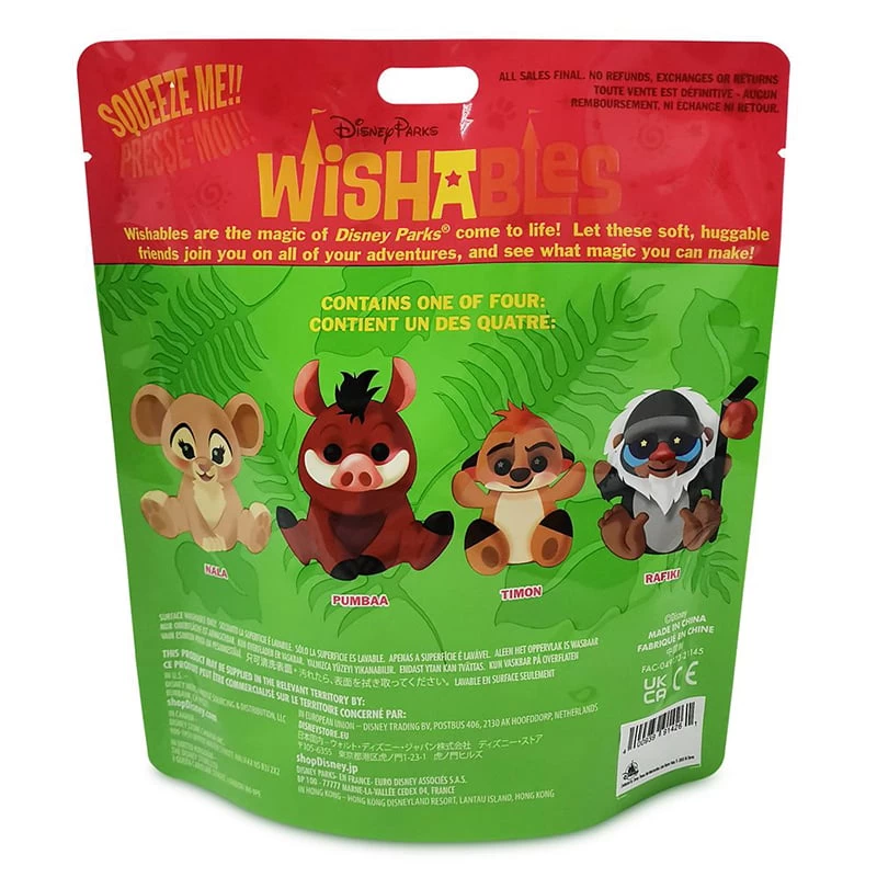 Disney Parks Wishables Mystery Plush - The Lion King - 5'' - Limited Release 7 Disney Parks Wishables Mystery Plush - The Lion King - 5'' - Limited Release - Image 7
