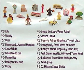 Disney Series 5 Mini Figure PURPLE Pack - 3 Random Figures 2 Disney Series 5 Mini Figure PURPLE Pack - 3 Random Figures - Image 2