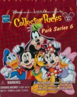 Disney Series 6 Mini Figure RED Pack - 3 Random Figures