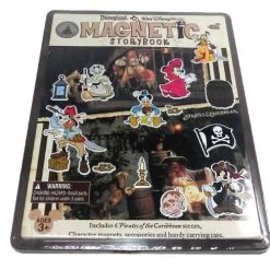 Disney Magnetic Storybook Playset - Pirates Of The Caribbean Mickey