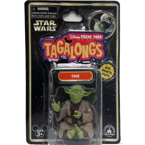 Disney Action Figure - Theme Park Tagalongs - Jedi Master Yoda 1 Disney Action Figure - Theme Park Tagalongs - Jedi Master Yoda