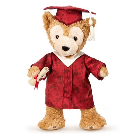 Disney Duffy Bear Plush - Class Of 2015 Graduation - 12" H 1 Disney Duffy Bear Plush - Class Of 2015 Graduation - 12" H