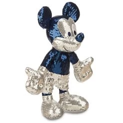 Disney Plush - Disneyland Diamond Celebration - Mickey Sequined - 11'' -Wonder Toy Shop 37767 1
