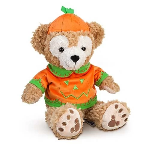 Disney Duffy Bear Plush - Halloween Pumpkin 2011 - 12'' H 1 Disney Duffy Bear Plush - Halloween Pumpkin 2011 - 12'' H