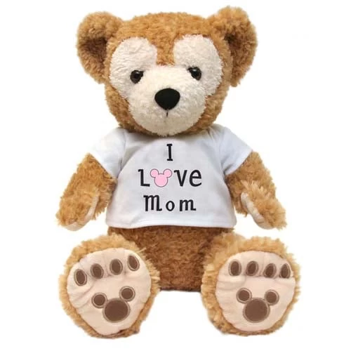 Disney Duffy Bear Plush - Mother's Day - I Love Mom 1 Disney Duffy Bear Plush - Mother's Day - I Love Mom
