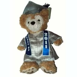 Disney Duffy Bear Plush - Class Of 2011 Graduation - 12" H
