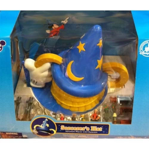 Disney Figurine Set - Monorail - Sorcerer's Apprentice Hat 1 Disney Figurine Set - Monorail - Sorcerer's Apprentice Hat