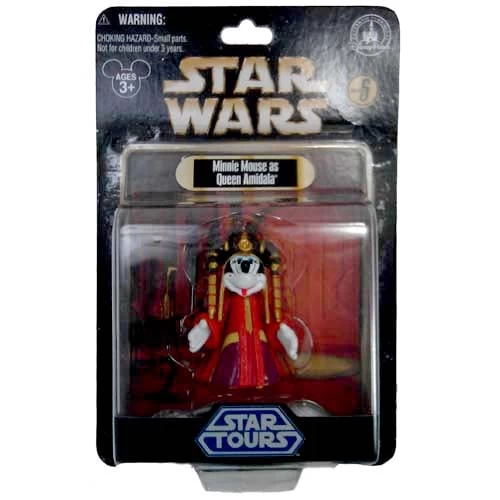 Disney Action Figure - Star Wars Figure - Series 6 - Minnie As Amidala 1 Disney Action Figure - Star Wars Figure - Series 6 - Minnie As Amidala