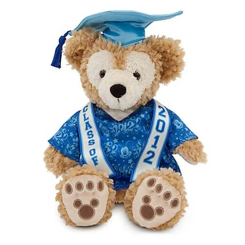 Disney Duffy Bear Plush - Class Of 2012 Graduation - 12" H 2 Disney Duffy Bear Plush - Class Of 2012 Graduation - 12" H - Image 2