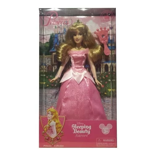 Disney Doll - Sleeping Beauty - Aurora With Jeweled Hair Brush 1 Disney Doll - Sleeping Beauty - Aurora With Jeweled Hair Brush