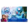 Disney Figurine Set - Frozen Swirling Snow Sled Playset
