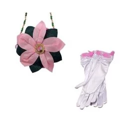 Disney Costume - Princess Gloves And Purse Set - Anna Of Arendelle
