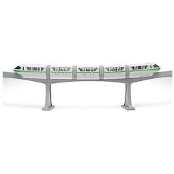 Disney Figurine Set - Walt Disney World Monorail Train Playset - Yellow