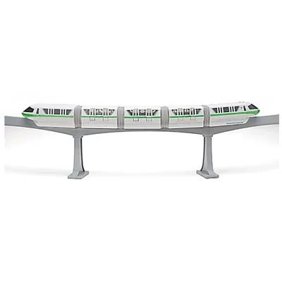 Disney Figurine Set - Walt Disney World Monorail Train Playset - Green 1 Disney Figurine Set - Walt Disney World Monorail Train Playset - Green
