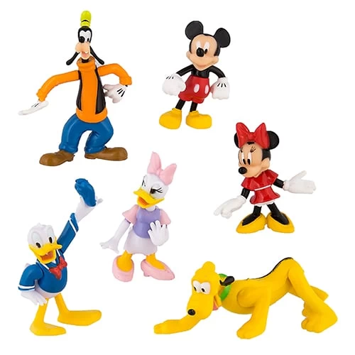 Disney Figurine Set - Mickey Mouse And Pals Goofy Pluto Minnie Donald 2 Disney Figurine Set - Mickey Mouse And Pals Goofy Pluto Minnie Donald - Image 2