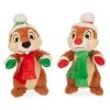 Disney Christmas Plush - Happy Holidays 2015 - Santa Chip & Dale