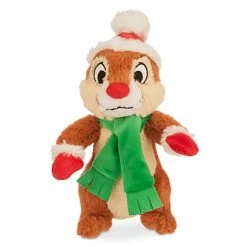 Disney Christmas Plush - Happy Holidays 2015 - Santa Chip & Dale -Wonder Toy Shop 41432 3