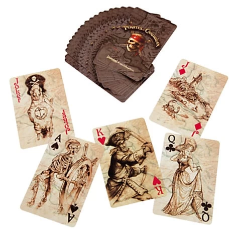 Disney Playing Cards - Disney Parks Pirates Of The Caribbean 1 Disney Playing Cards - Disney Parks Pirates Of The Caribbean