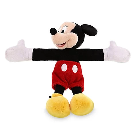 Disney Snuggle Snapper Plush Bracelet - Mickey Mouse - 8" 1 Disney Snuggle Snapper Plush Bracelet - Mickey Mouse - 8"