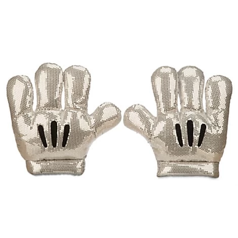 Disney Plush Hands - Disneyland Diamond Celebraion Mickey Mitts 1 Disney Plush Hands - Disneyland Diamond Celebraion Mickey Mitts