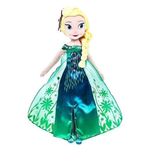 Disney Plush Doll - Frozen Fever Elsa 18'' 1 Disney Plush Doll - Frozen Fever Elsa 18''