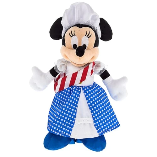 Disney Plush - Americana Minnie - 9'' 1 Disney Plush - Americana Minnie - 9''