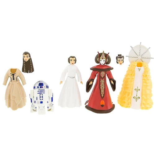 Disney Figurine Set - Star Wars Leia & Amidala Deluxe Fashion Playset 2 Disney Figurine Set - Star Wars Leia & Amidala Deluxe Fashion Playset - Image 2