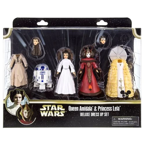 Disney Figurine Set - Star Wars Leia & Amidala Deluxe Fashion Playset 1 Disney Figurine Set - Star Wars Leia & Amidala Deluxe Fashion Playset