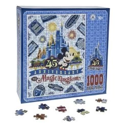 Disney Parks Puzzle - Magic Kingdom 45th Anniversary - 1000 Pieces