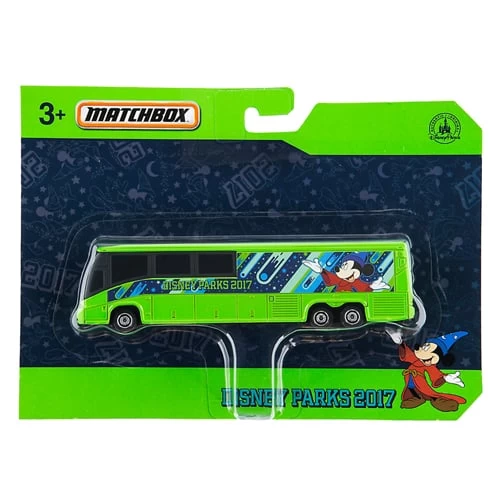 Disney Matchbox Die Cast Bus - 2017 Disney Theme Parks 1 Disney Matchbox Die Cast Bus - 2017 Disney Theme Parks