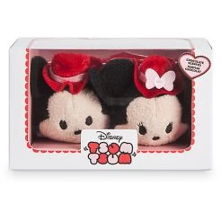 Disney Tsum Tsum Mini 3 1 / 2" Set - Valentine's Day 2017 Mickey +Minnie -Wonder Toy Shop 55906 s4