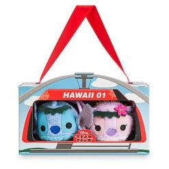 Disney Tsum Tsum Mini 3 1 / 2" Plush Set - Hawaiian Stitch & Angel -Wonder Toy Shop 55907 s3