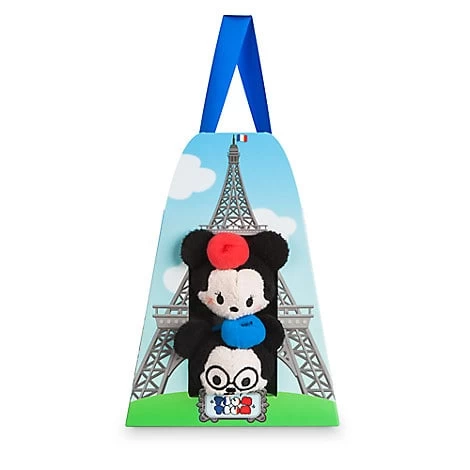 Disney Tsum Tsum Mini 3 1 / 2" Plush Set - Mickey & Minnie Mouse - Paris 3 Disney Tsum Tsum Mini 3 1 / 2" Plush Set - Mickey & Minnie Mouse - Paris - Image 3