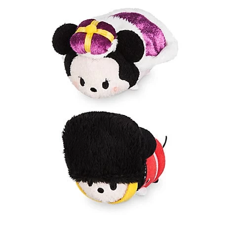 Disney Tsum Tsum Mini 3 1 / 2" Plush Set - Mickey & Minnie - London 1 Disney Tsum Tsum Mini 3 1 / 2" Plush Set - Mickey & Minnie - London