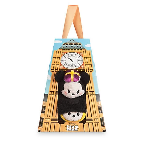 Disney Tsum Tsum Mini 3 1 / 2" Plush Set - Mickey & Minnie - London 3 Disney Tsum Tsum Mini 3 1 / 2" Plush Set - Mickey & Minnie - London - Image 3