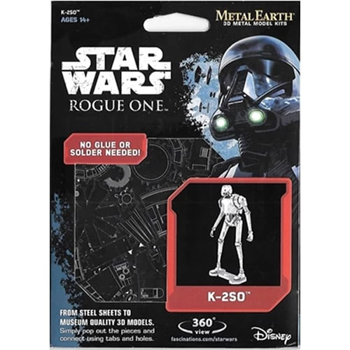 Disney 3D Model Kit - Star Wars Metal Earth - K-2SO 2 Disney 3D Model Kit - Star Wars Metal Earth - K-2SO - Image 2