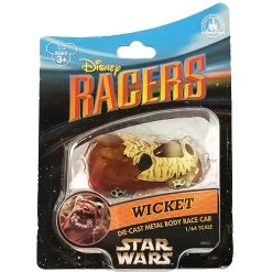 Disney Racers - Die Cast Race Car - Star Wars - Wicket The Ewok