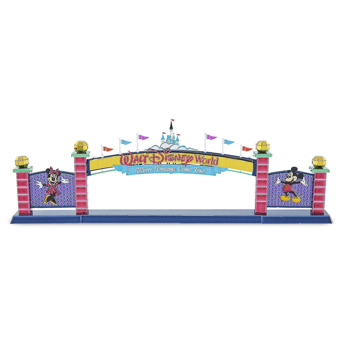Disney 3D Model Kit - Metal Earth Park Icon - Walt Disney World Sign 1 Disney 3D Model Kit - Metal Earth Park Icon - Walt Disney World Sign
