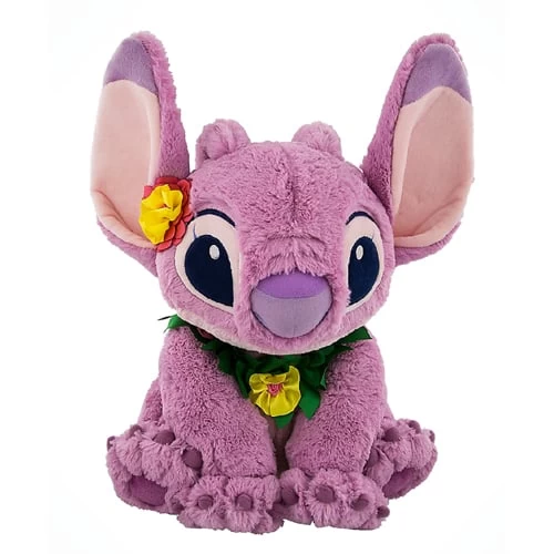 Disney Plush - Tropical Hawaiian Angel With Lei 1 Disney Plush - Tropical Hawaiian Angel With Lei