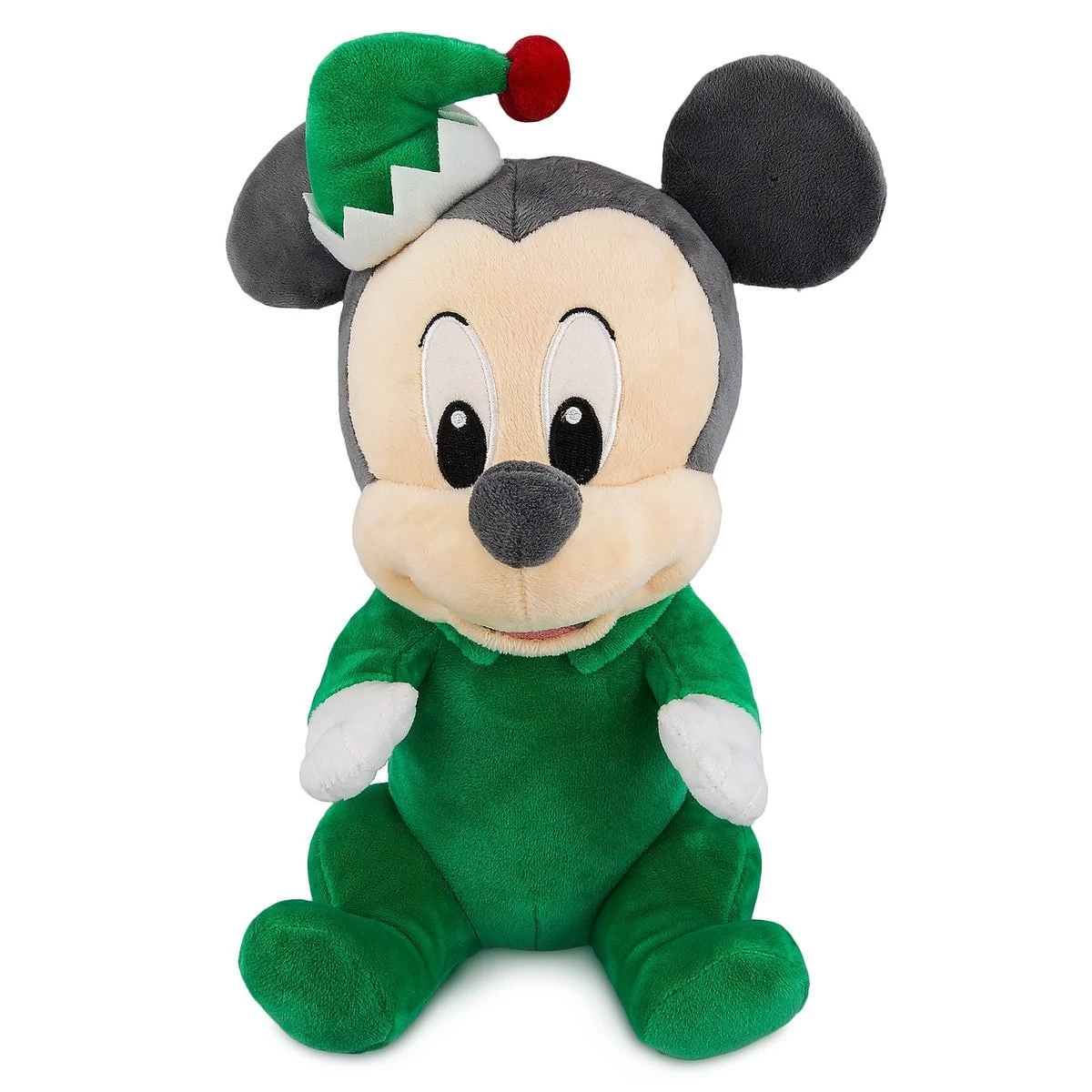Disney Babies Plush - Baby Holiday Mickey With Blanket Pouch - 1st Christmas 2 Disney Babies Plush - Baby Holiday Mickey With Blanket Pouch - 1st Christmas - Image 2