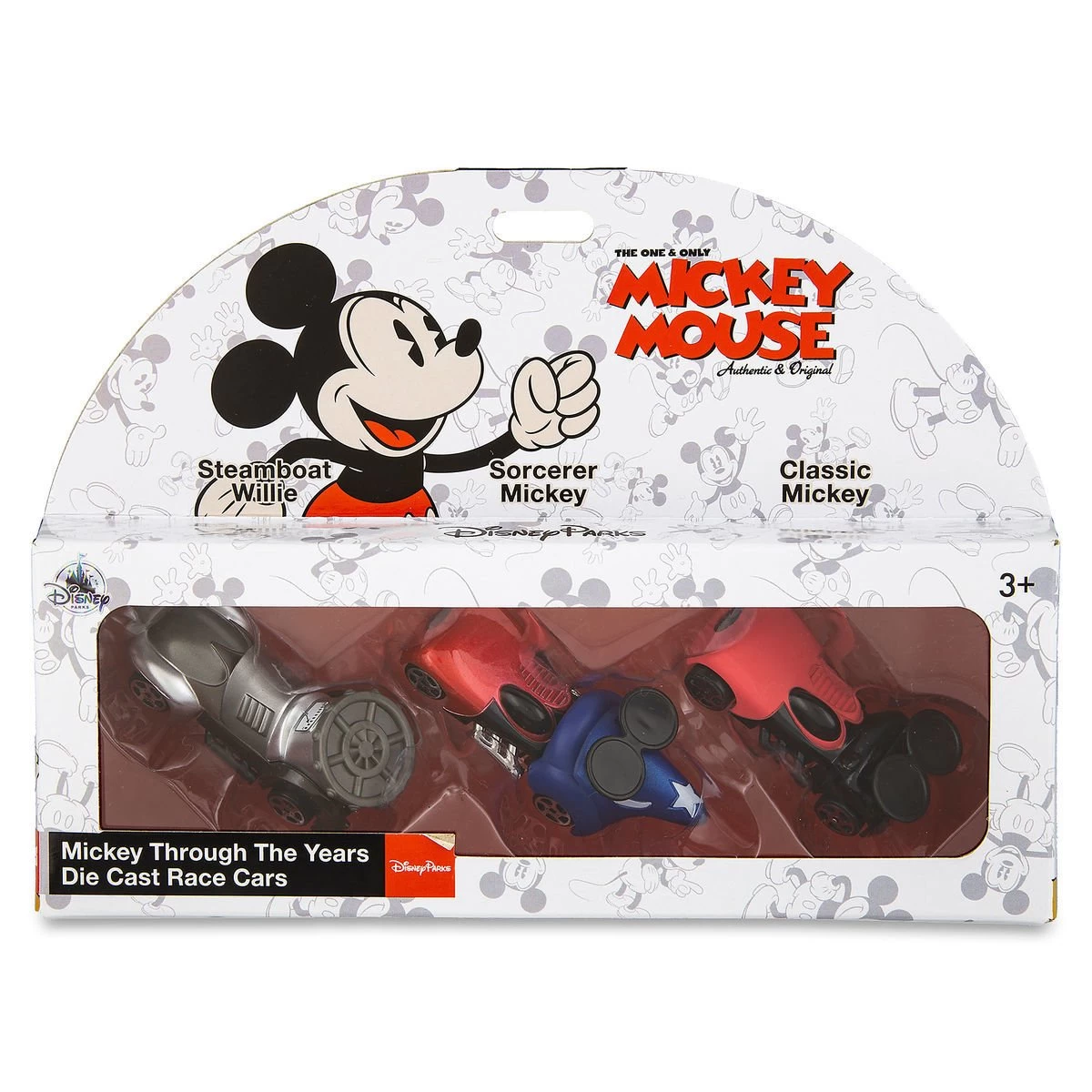 Disney Racers - Mickey Mouse Through The Years Die Cast Car Set 2 Disney Racers - Mickey Mouse Through The Years Die Cast Car Set - Image 2