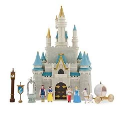 Disney Figurine Set - Monorail - Cinderella's Castle Play Set
